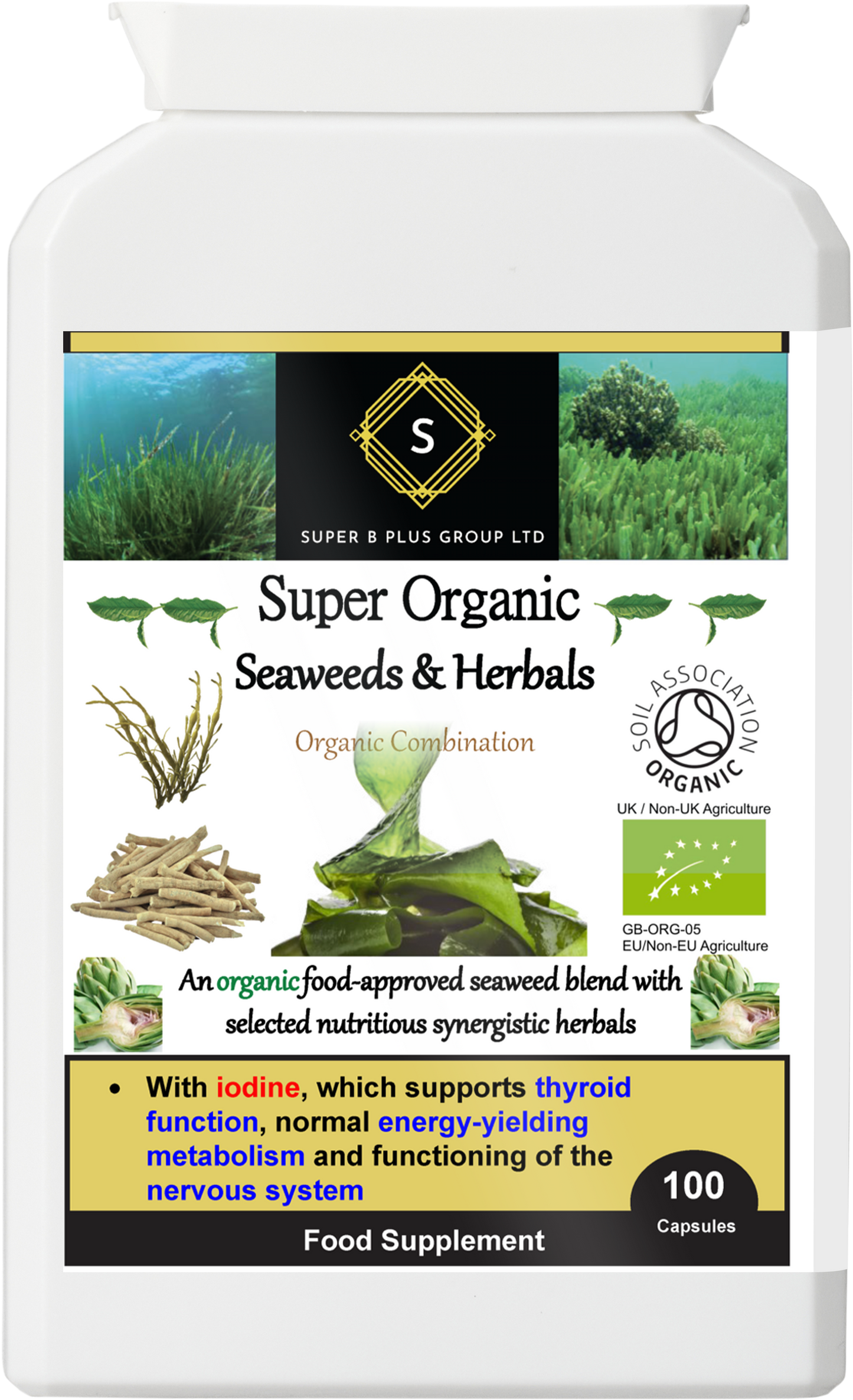 Super Organic Seaweeds & Herbals