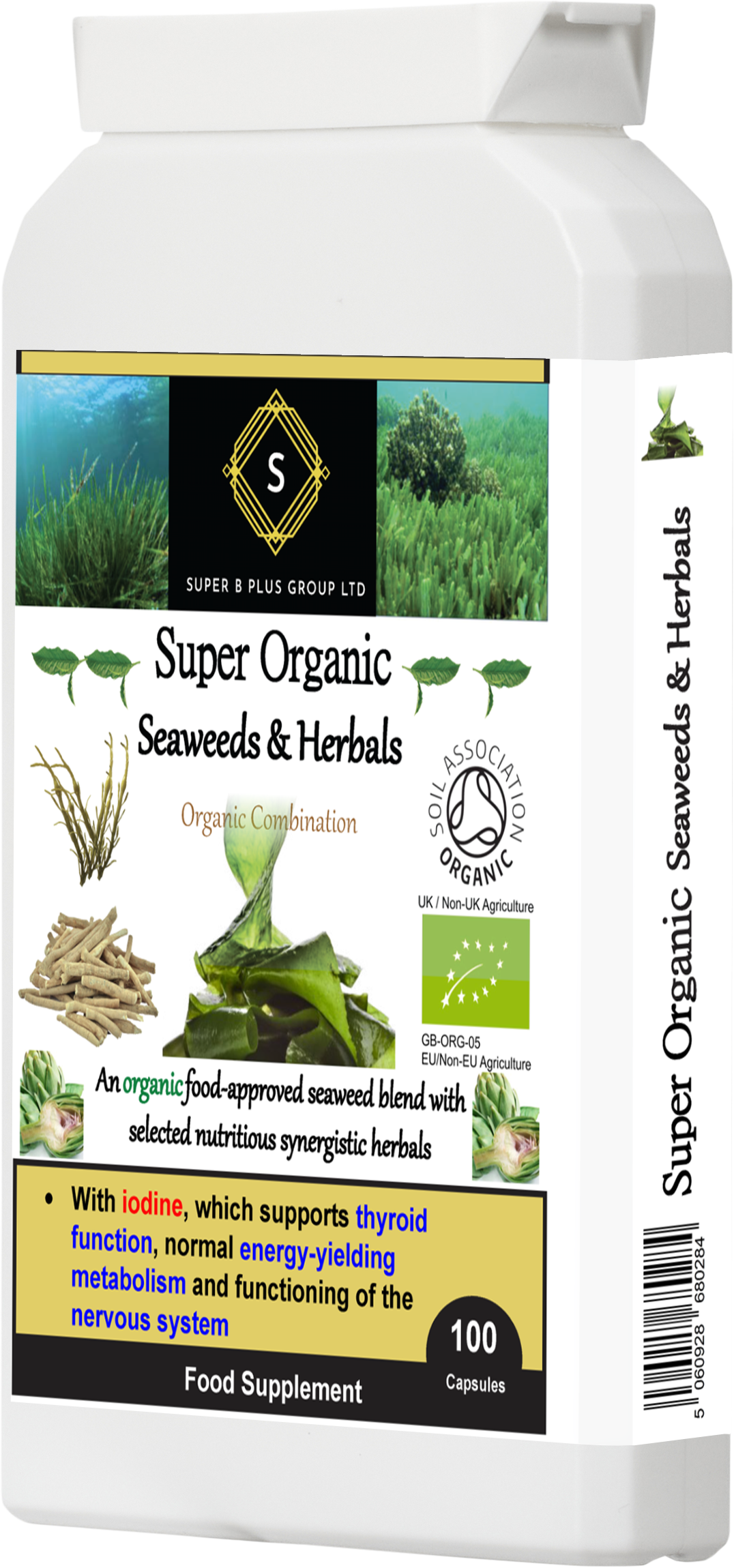 Super Organic Seaweeds & Herbals