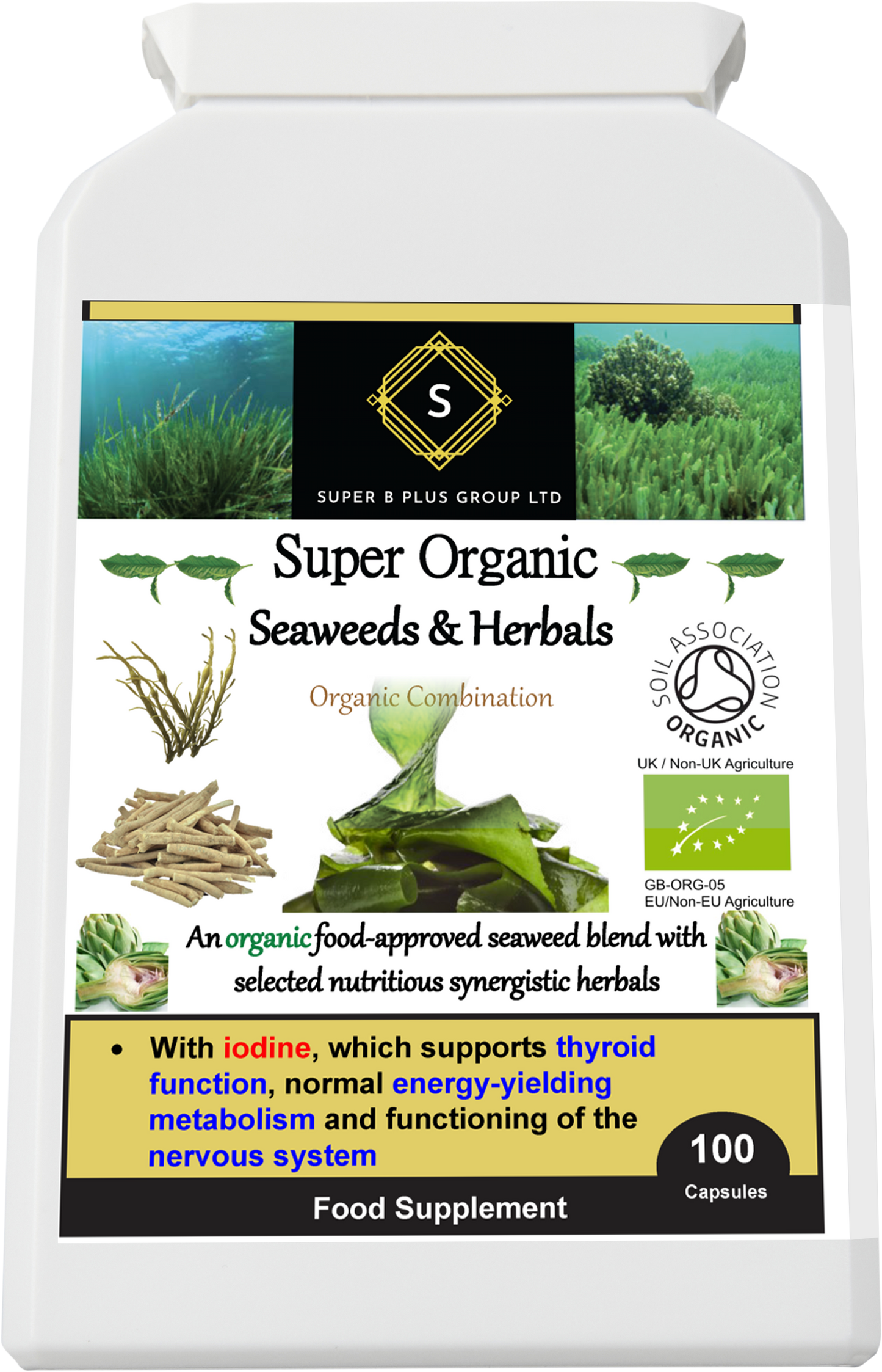 Super Organic Seaweeds & Herbals