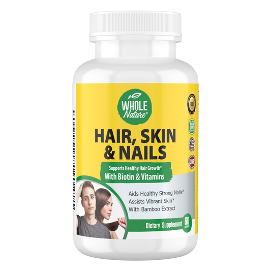 Whole Nature Hair Skin Nails Vitamins with MSM